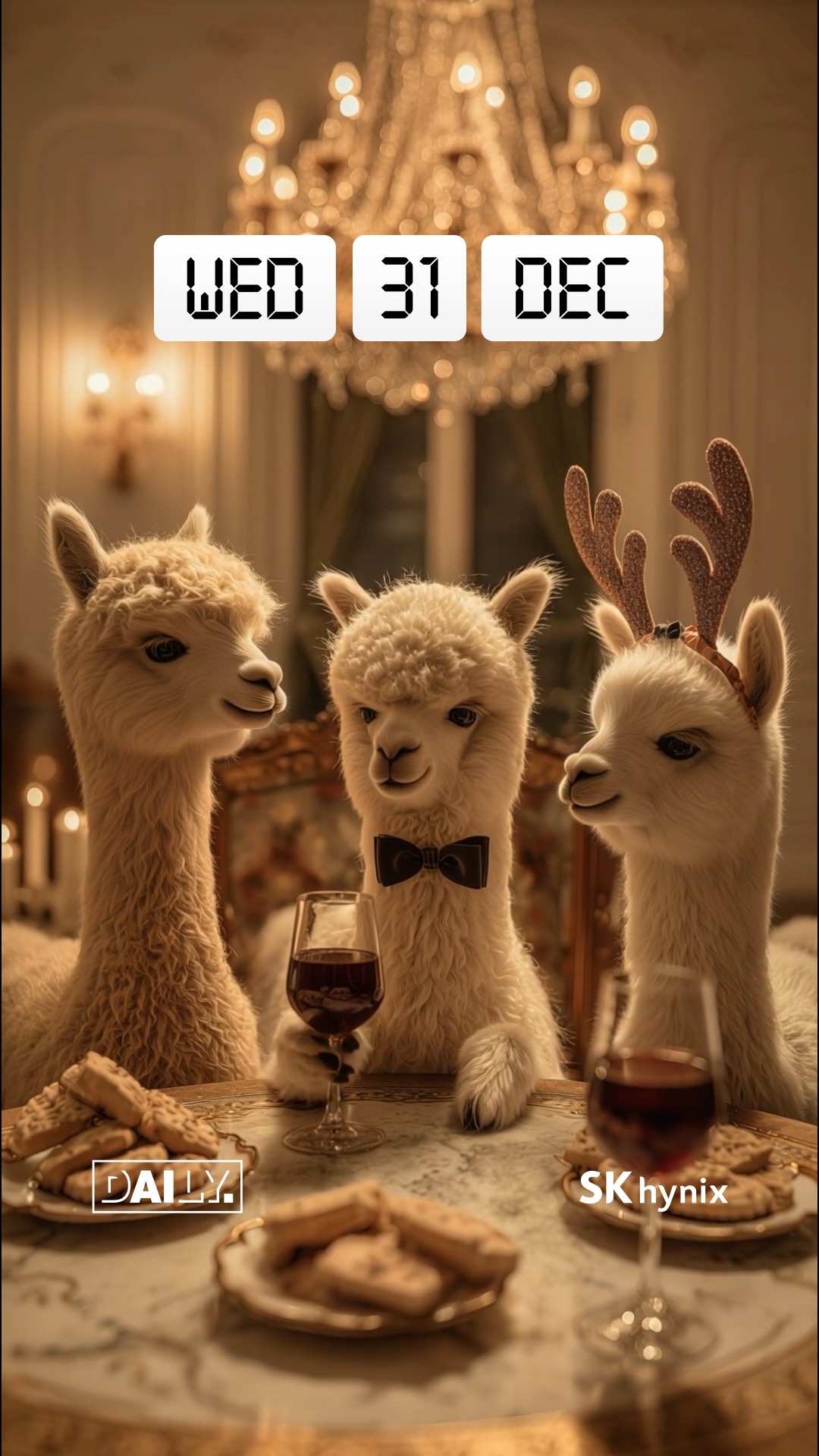 다들 올해도 수고했어요, 짠!

FULL STACK AI MEMORY CREATOR SK하이닉스 소식이 궁금하다면, SK하이닉스 공식계정(@SKHYNIX_OFFICIAL)을 팔로우 해주세요 👏👏

*생성형 AI를 활용해 제작하였습니다.

#SK하이닉스 #DAILY #AI #AI메모리 #미니어처 #MINIATURE #알파카 #연말파티 #연말