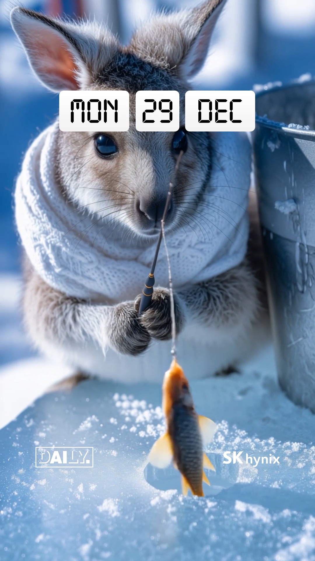 캥튜버의 귀여운 근황

FULL STACK AI MEMORY CREATOR SK하이닉스 소식이 궁금하다면, SK하이닉스 공식계정(@SKHYNIX_OFFICIAL)을 팔로우 해주세요 👏👏

*생성형 AI를 활용해 제작하였습니다.

#SK하이닉스 #DAILY #AI #AI메모리 #미니어처 #MINIATURE #캥거루 #얼음낚시 #낚시