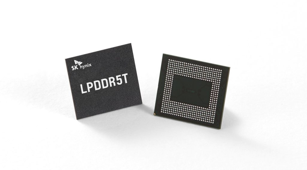 SK하이닉스, 세계 최고속 모바일용 D램 ‘LPDDR5T’ THUMBNAIL