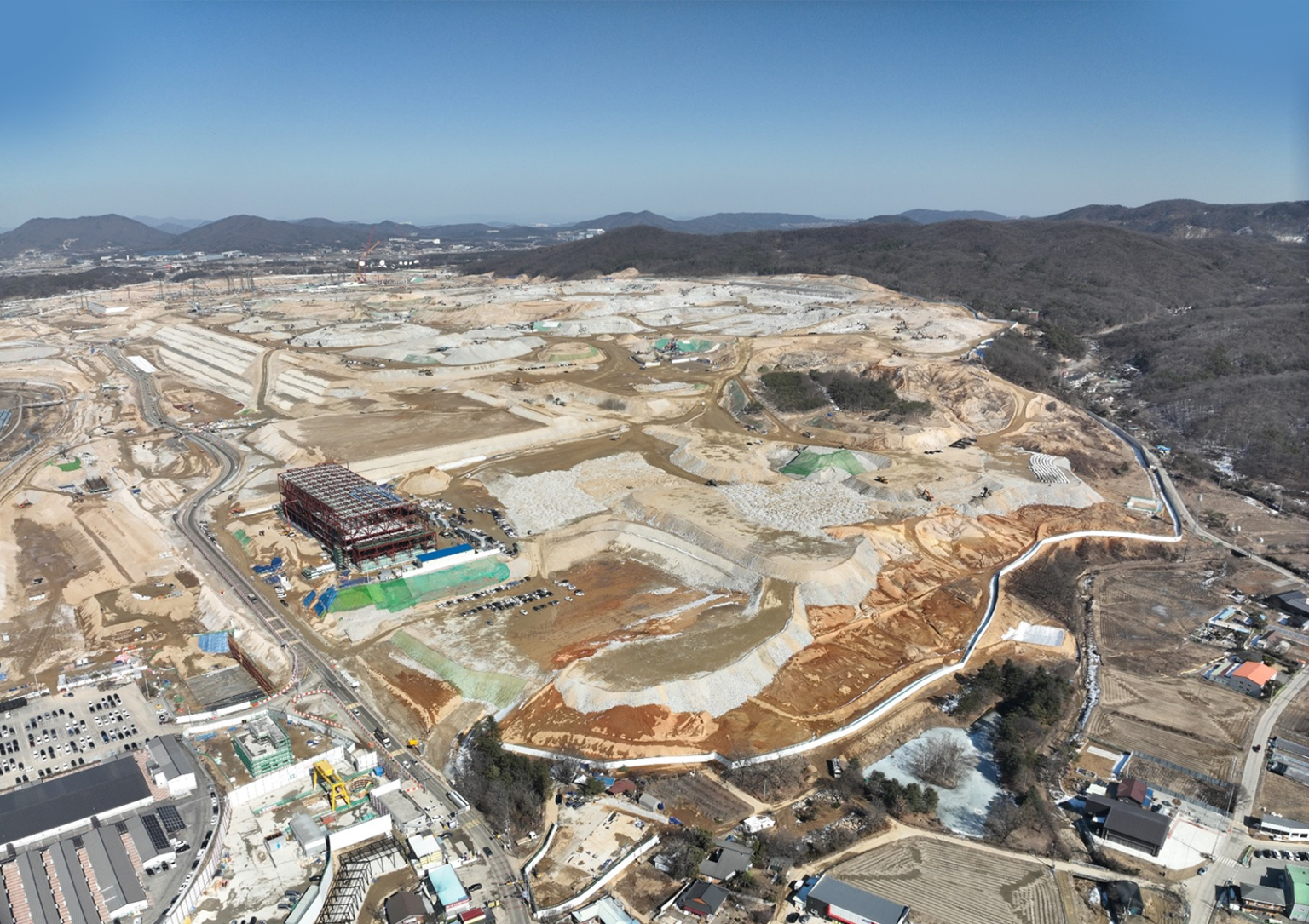 용인 반도체 클러스터 LNG 열병합 사용, 2032년까지 수소혼소 50% 전환 계획 포함