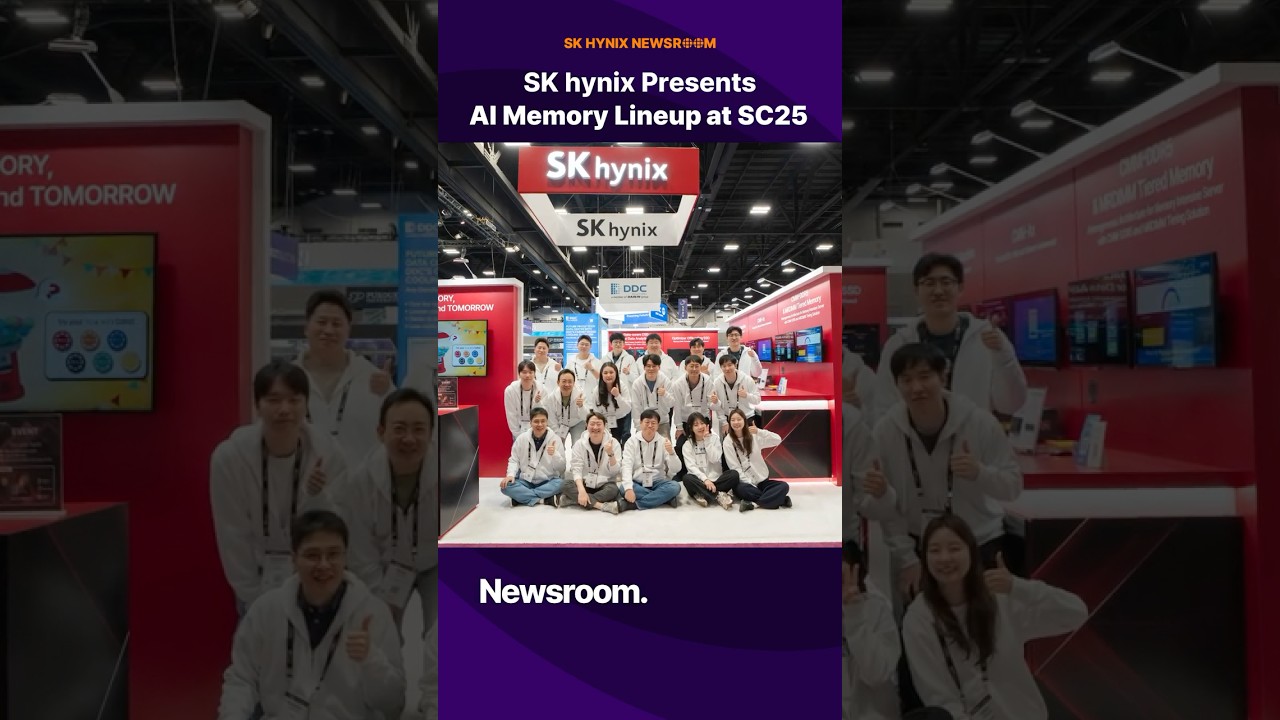SK hynix at Supercomputing 2025: Showcasing Advanced AI Memory From ...