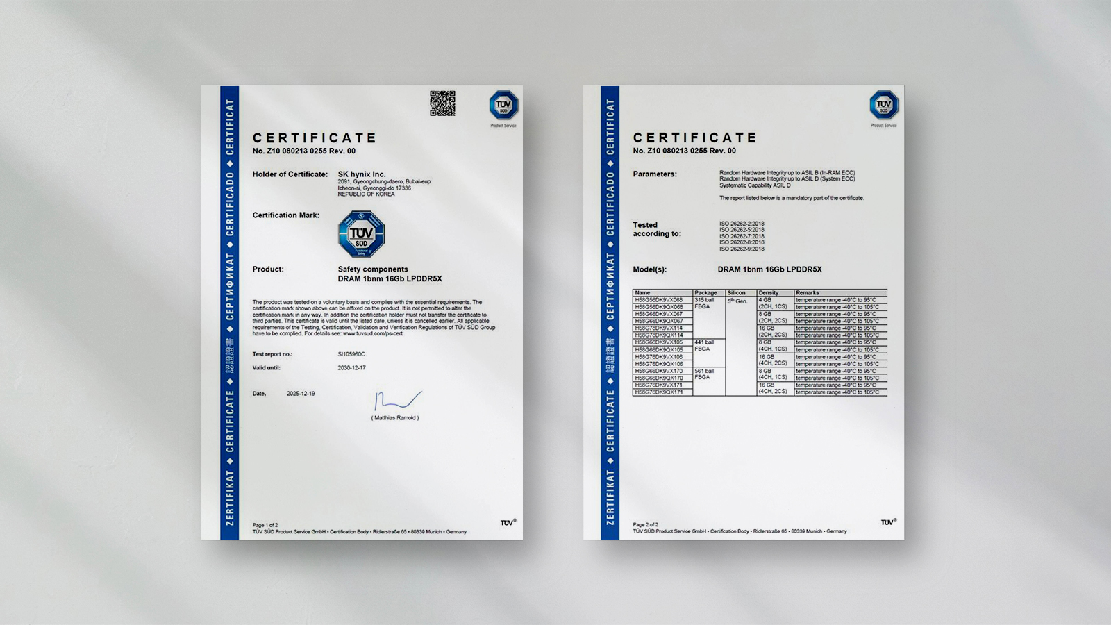 ASIL-D, ASIL, LPDDR5X, AI 메모리