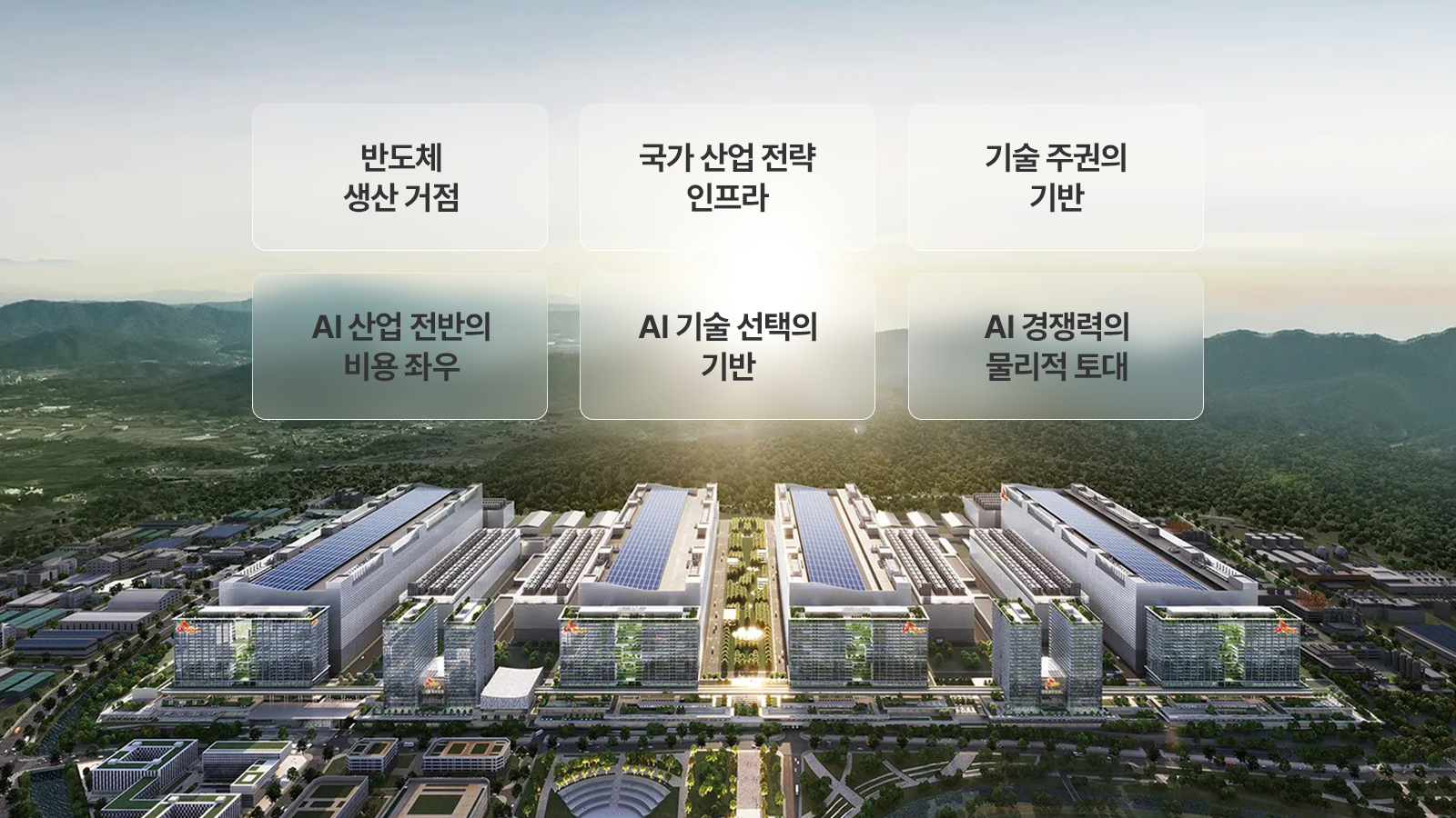 용인 반도체클러스터의 역할