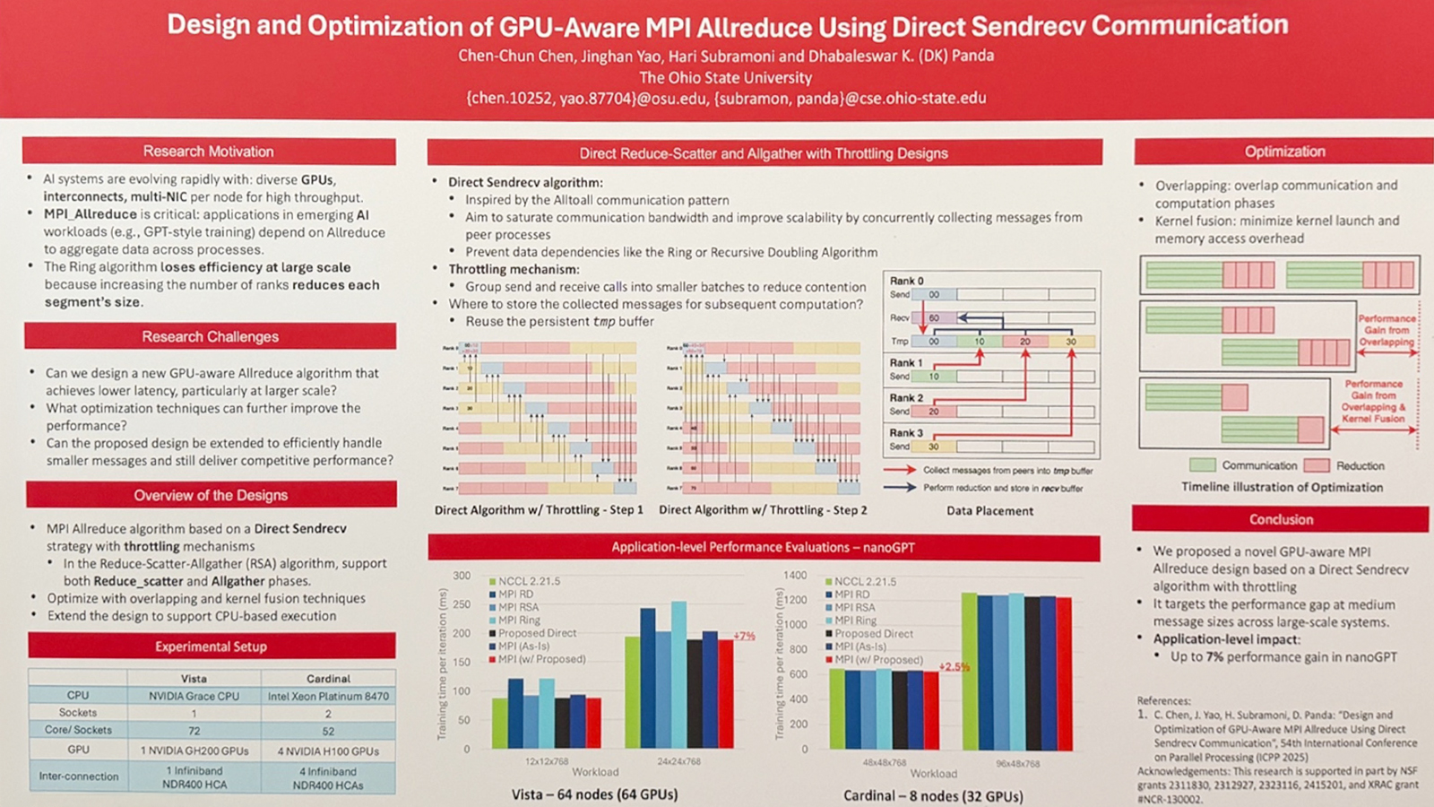 GTC 2026에서 엔비디아가 우수작으로 선정한 오하이오주립대의 포스터